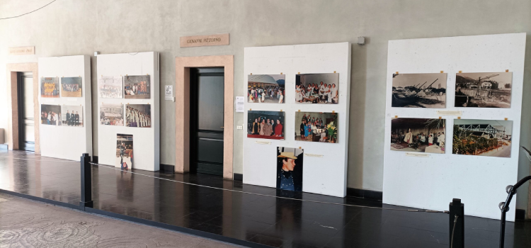 La mostra in palazzo Doria sala Mosaico