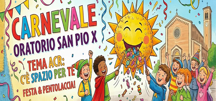 ACR: Festa di Carnevale a tema “c’è spazio per te”