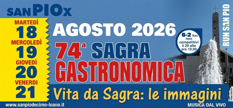 74° Sagra gastronomica di San Pio X