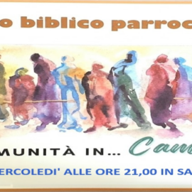 Gruppo Biblico Parrocchiale – Anno 2026-2027